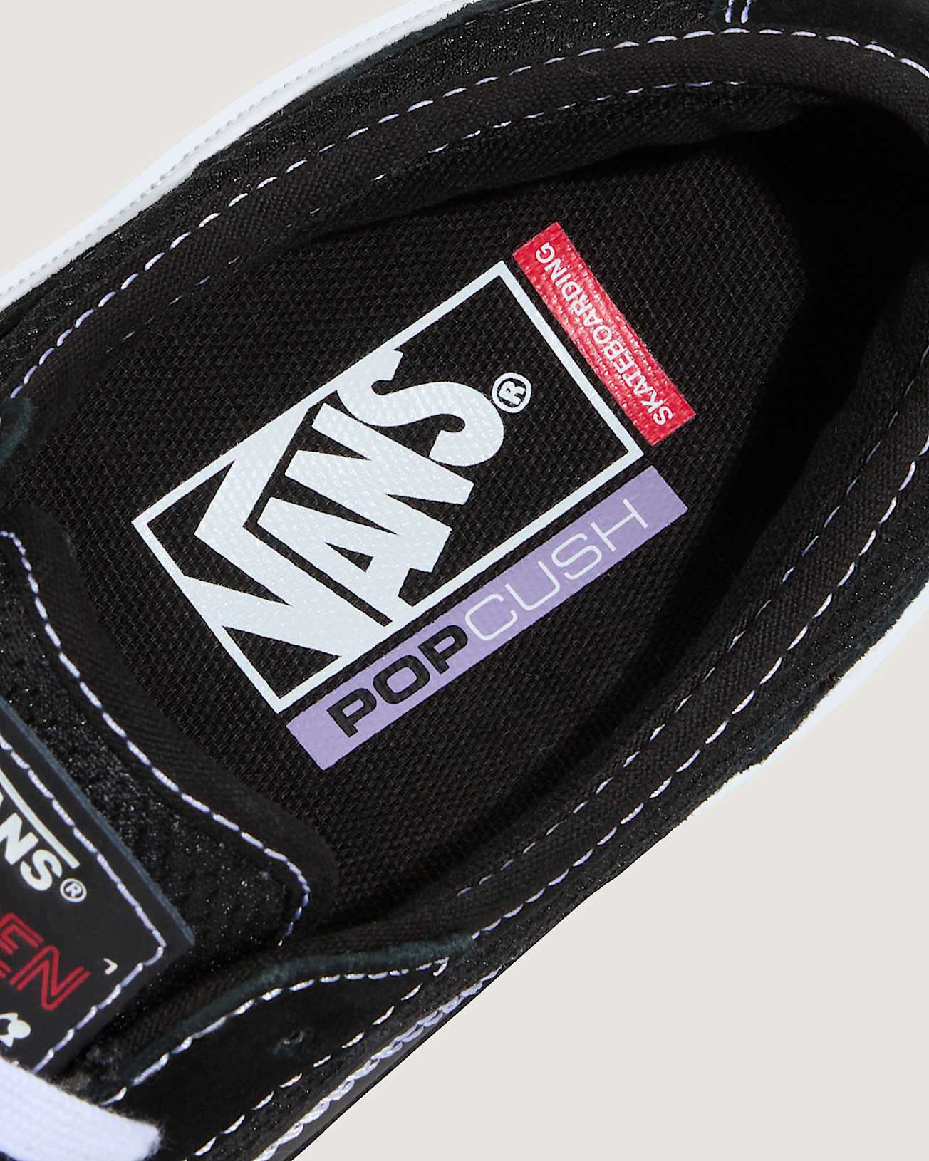 Vans Skate Curren Caples GUM Shoe Black/White 9