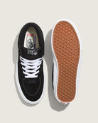 Vans Skate Half Cab  Black/White 8