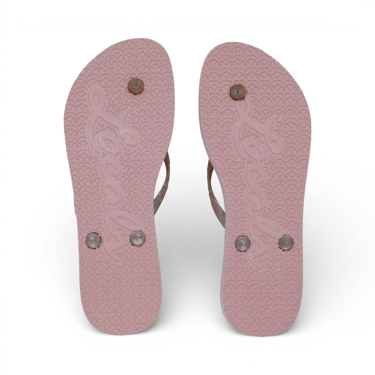 Locals Slippahs Island Bliss Collection Womens Sandals Rose Glow 9/10