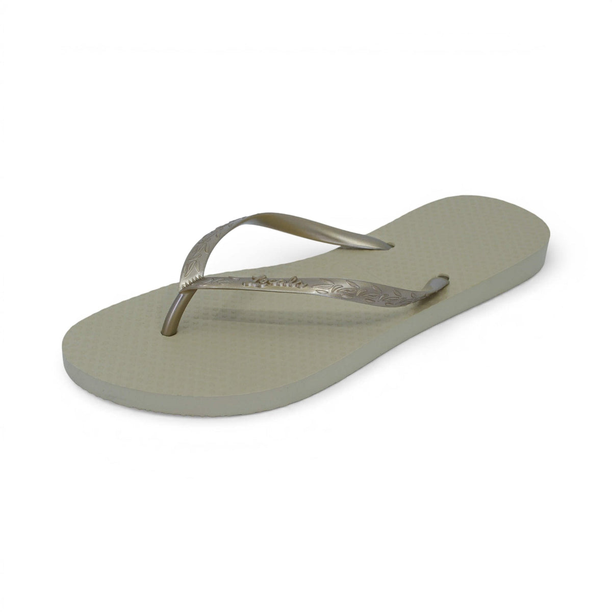 Locals Slippahs Island Bliss Collection Womens Sandals Bamboo Bliss 9/10