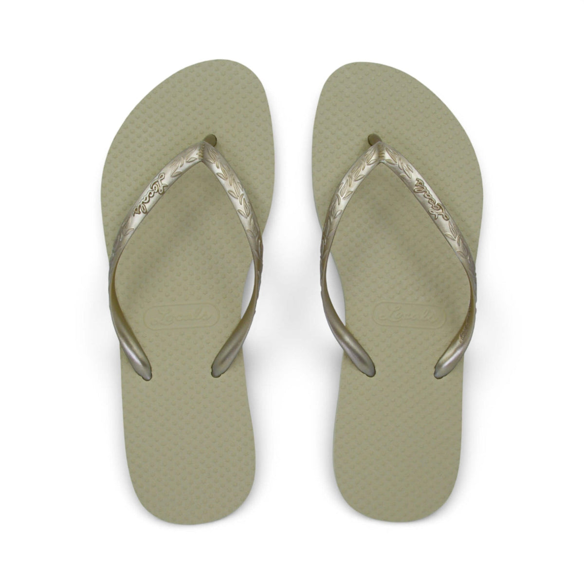 Locals Slippahs Island Bliss Collection Womens Sandals Bamboo Bliss 9/10