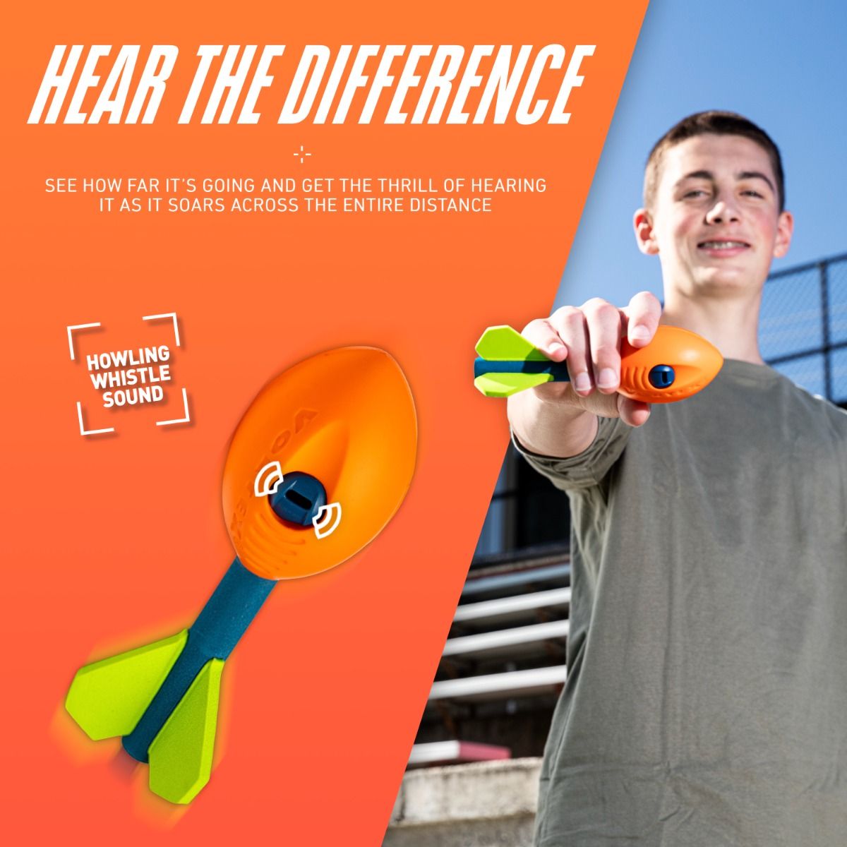 Nerf Vortex Mini Aero Howler Foam Football