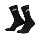 Nike SB Everyday Elevated Crew Sock 900-Black M