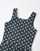 Rylee and Cru Malibu Bodysuit Blue Blooms 2-3Y