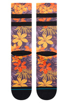 Stance Poipu Crew Socks Orange M