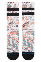 Stance Lei Lei Crew Sock Grey L