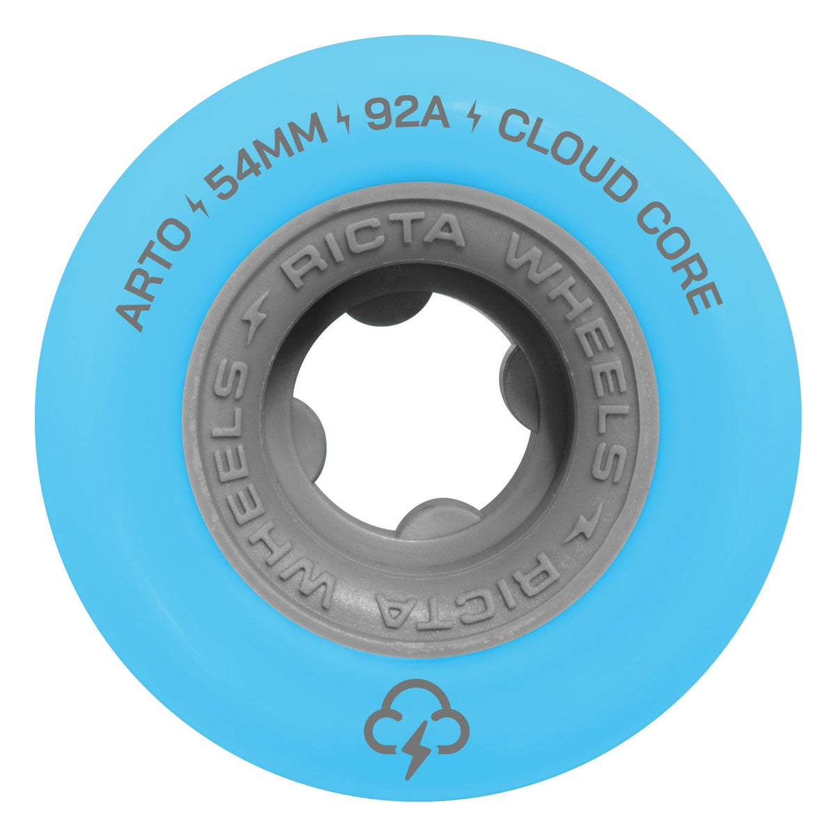 Ricta Cloud Arto Saari 54mm 92a Wheels Clouds Light Blue