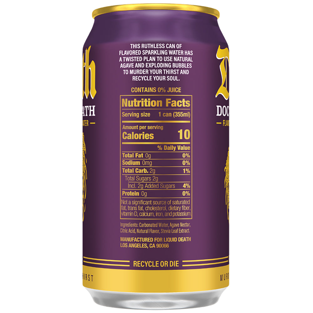 Liquid Death Dr. Death 12oz