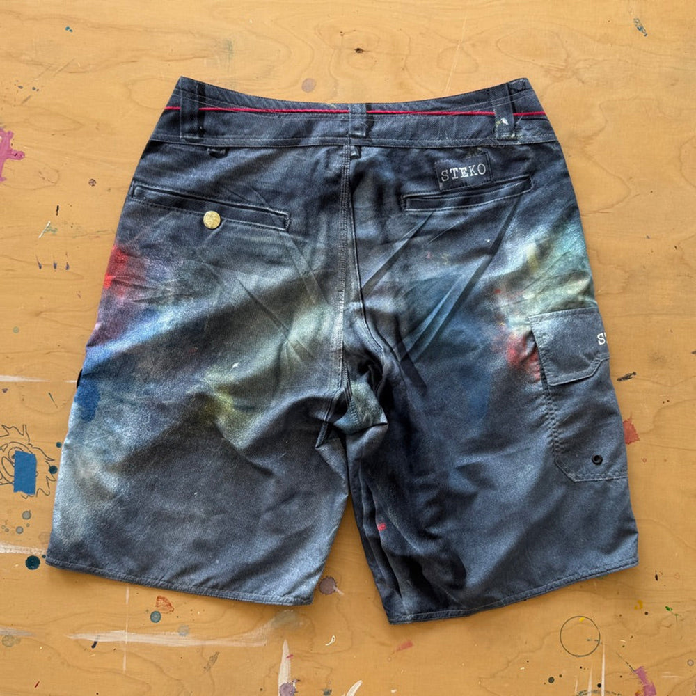 Steko Fudo Boardshort BLACK 28
