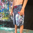 Steko Fudo Boardshort BLACK 28