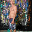 Steko Fudo Boardshort BLACK 30