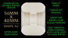 WL PP DRAGON FORMULA GREEN 88A BLENDER 56X40MM OFF WHITE  4PK A2