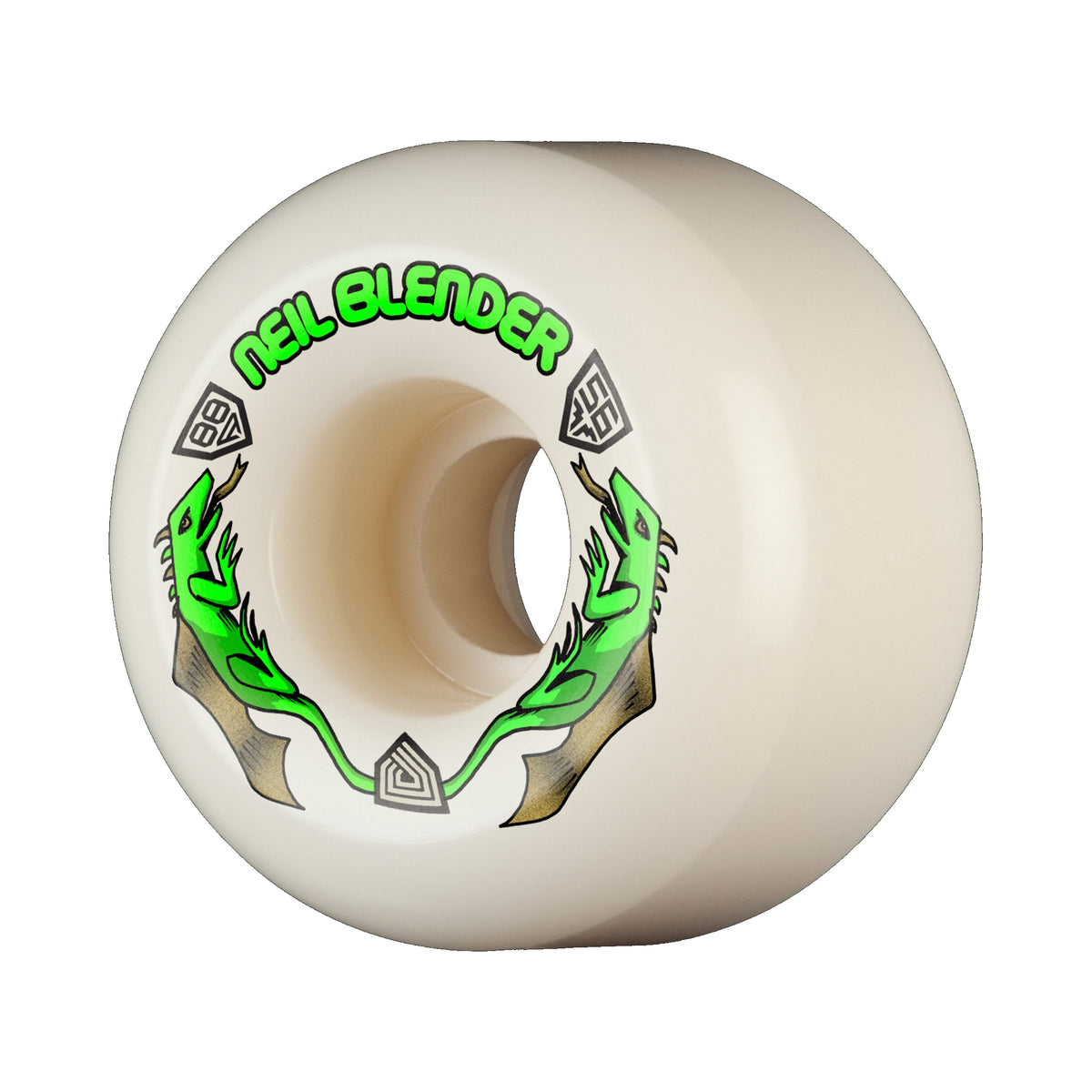 WL PP DRAGON FORMULA GREEN 88A BLENDER 56X40MM OFF WHITE  4PK A2