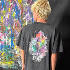 Steko Painted Fudo SS Tee FBL-FadedBlack M