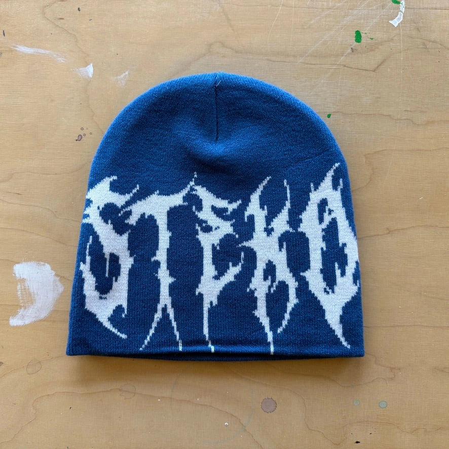 Steko Black Crime Beanie BLUE OS