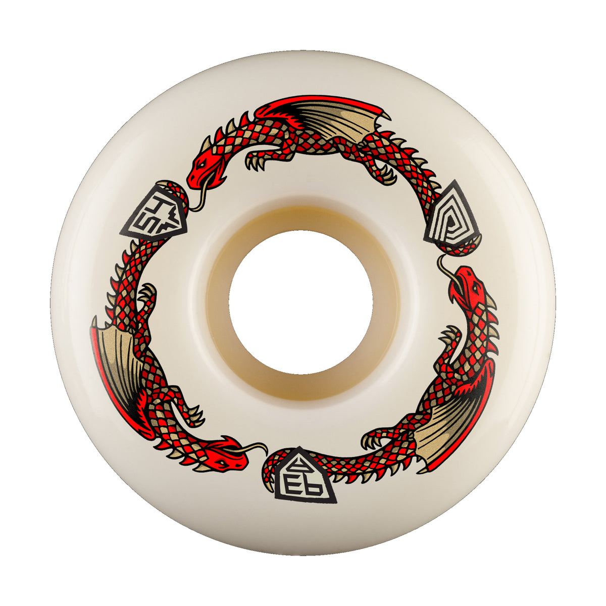 WL PP DRAGON FORMULA RED 93A OFF WHITE 4PK 54X34MM V7