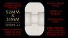 WL PP DRAGON FORMULA RED 93A OFF WHITE 4PK 52X31MM V1