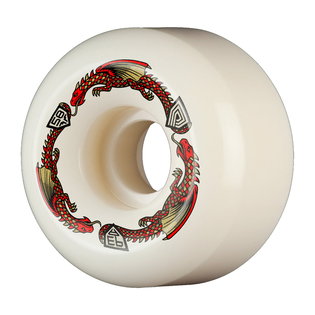 WL PP DRAGON FORMULA RED 93A OFF WHITE 4PK 58X33MM RB2