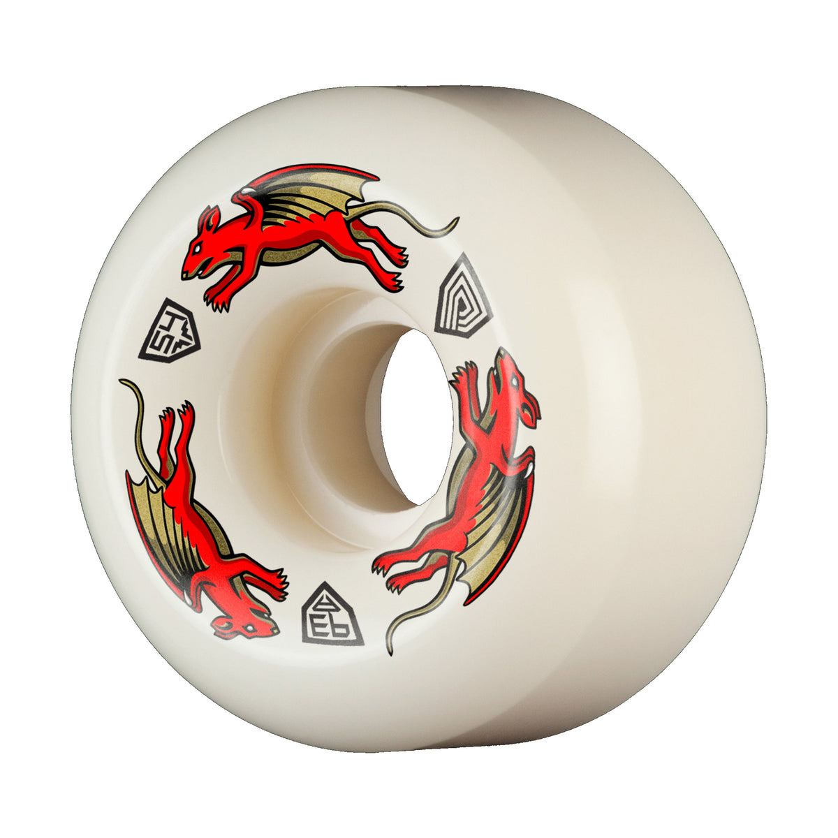 WL PP DRAGON FORMULA RED 93A OFF WHITE 4PK 54X34MM AV6