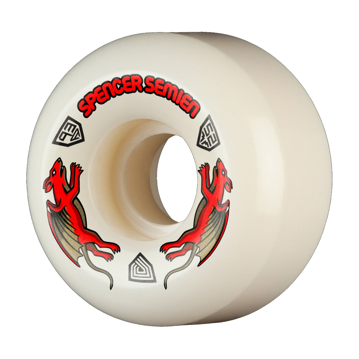 WL PP DRAGON FORMULA RED 93A OFF WHITE 4PK 52X30MM AV5