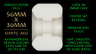 WL PP DRAGON FORMULA GREEN 88A OFF WHITE 4PK AV6 56X36MM