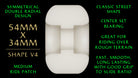 WL PP DRAGON FORMULA GREEN 88A OFF WHITE 4PK V4 54X34MM