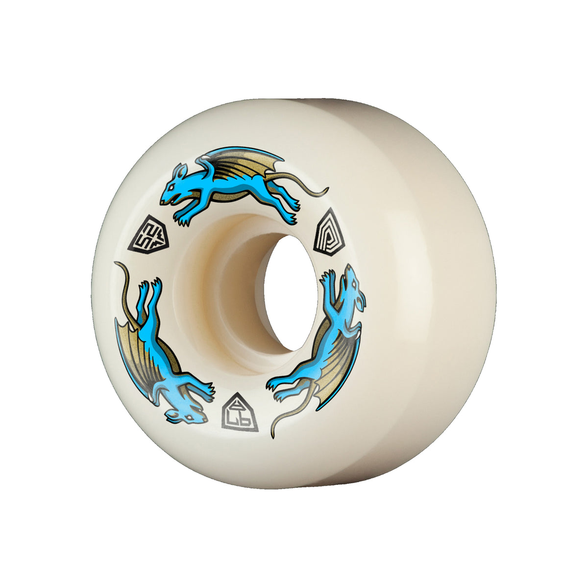 WL PP DRAGON FORMULA BLUE 97A OFF WHITE 4 PK AV5 52X30MM