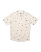 SALTY CREW SESSION SS BUTTON UP OFF WHITE S