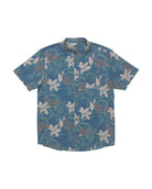 SALTY CREW DRIFTER UV BUTTON UP Cast Blue XL