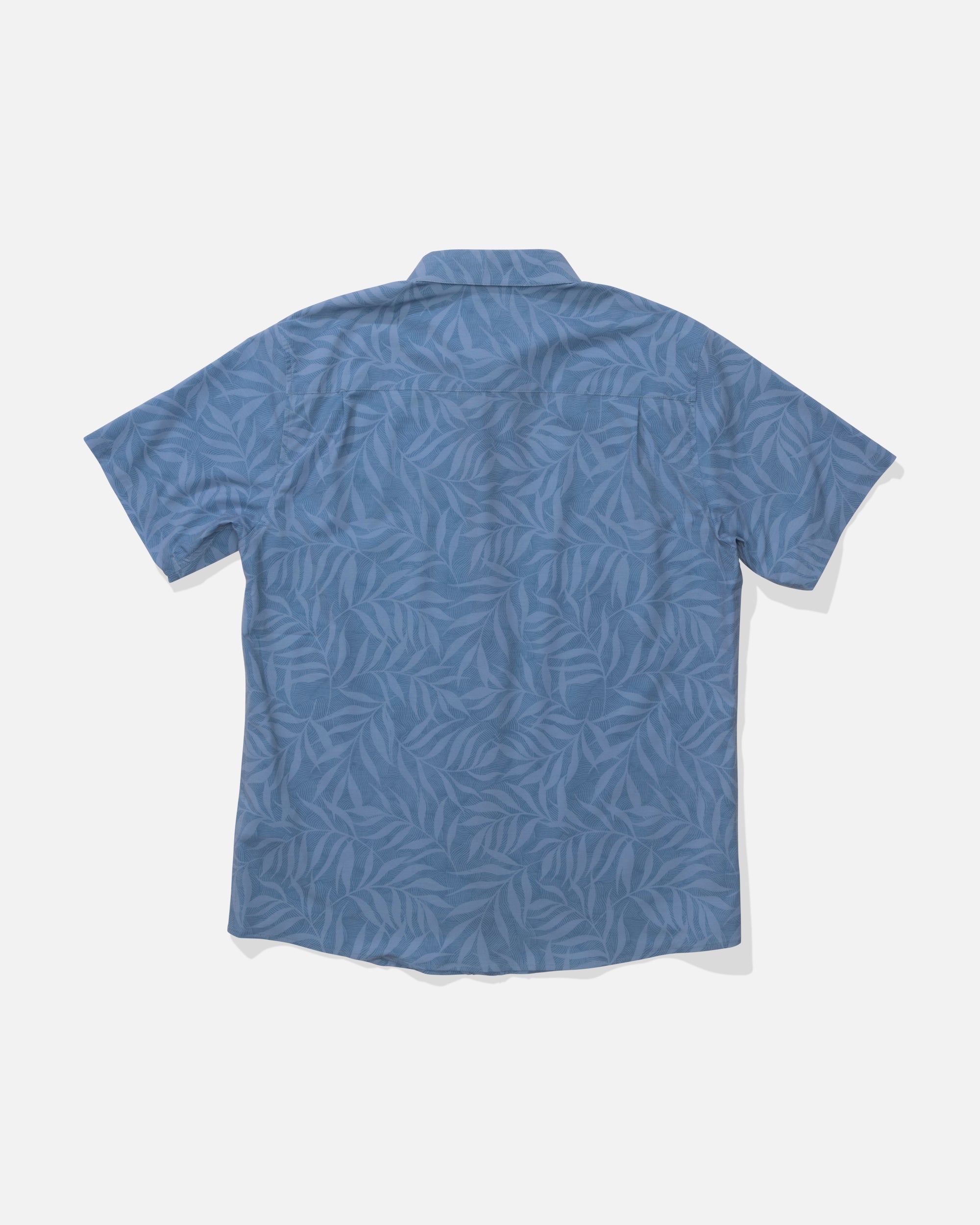 SALTY CREW DRIFTER UV BUTTON UP Captains Blue L