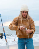 SALTY CREW STARLIGHT SWEATER Bronze M