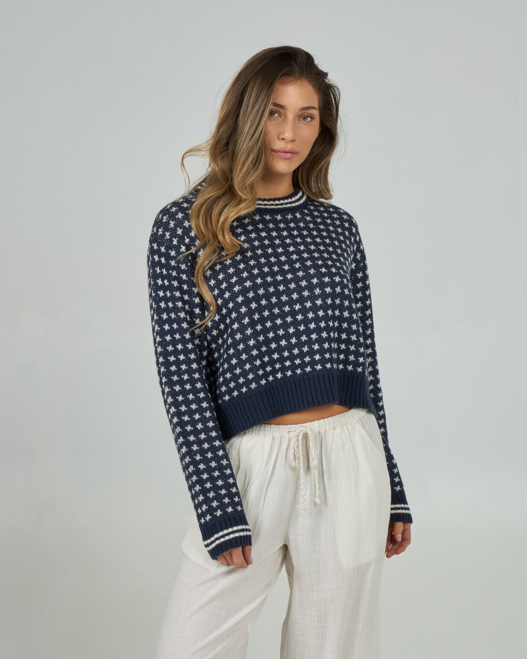 SALTY CREW STARLIGHT SWEATER Dark Navy XS