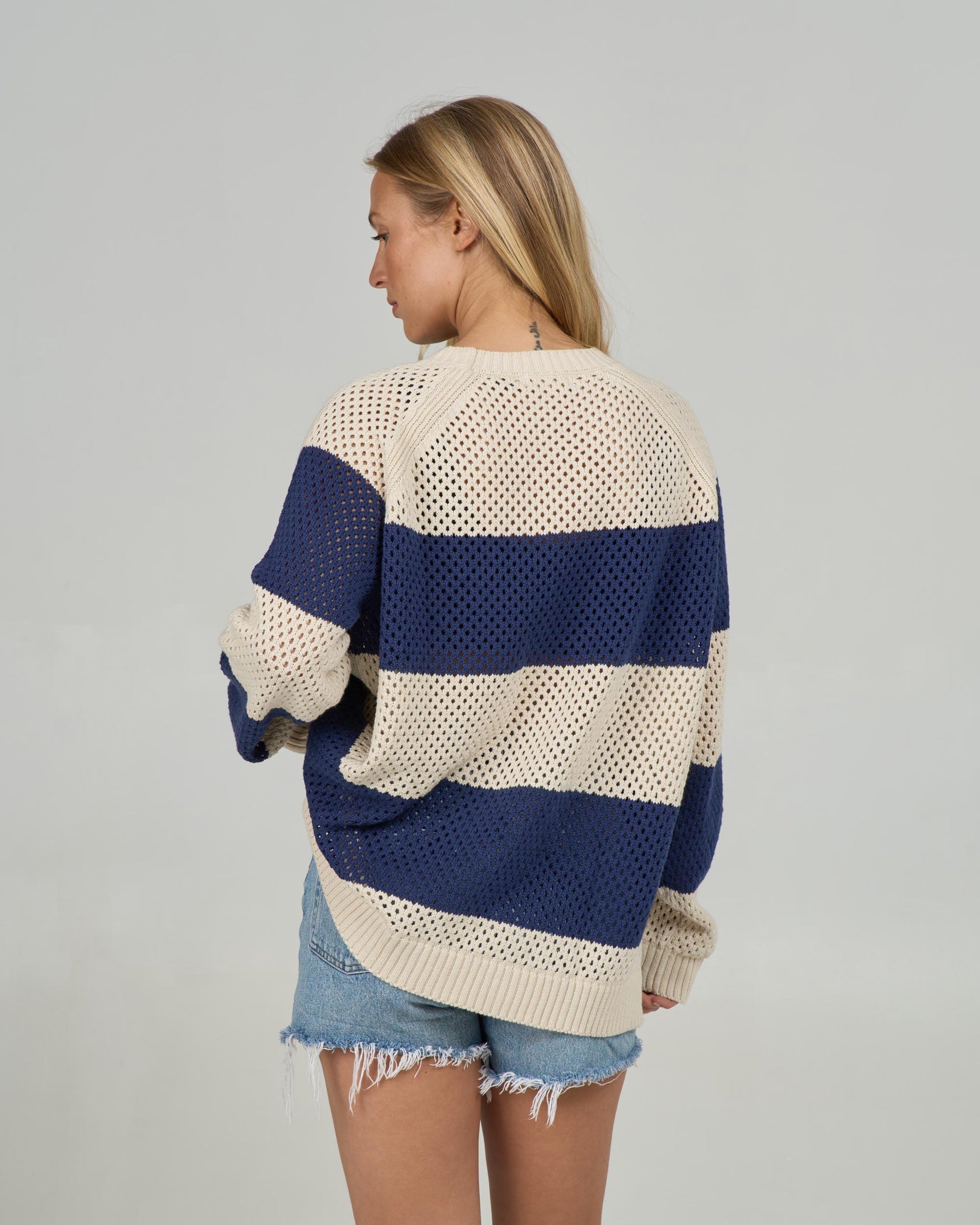 SALTY CREW SIGNAL CREW Bright Navy L