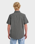 QUIKSILVER MIRRORED CLASSIC TEE GGN-GRANITE GREEN XL