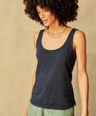 Outerknown Saltwater Slub Tank PCH-Pitch Black L
