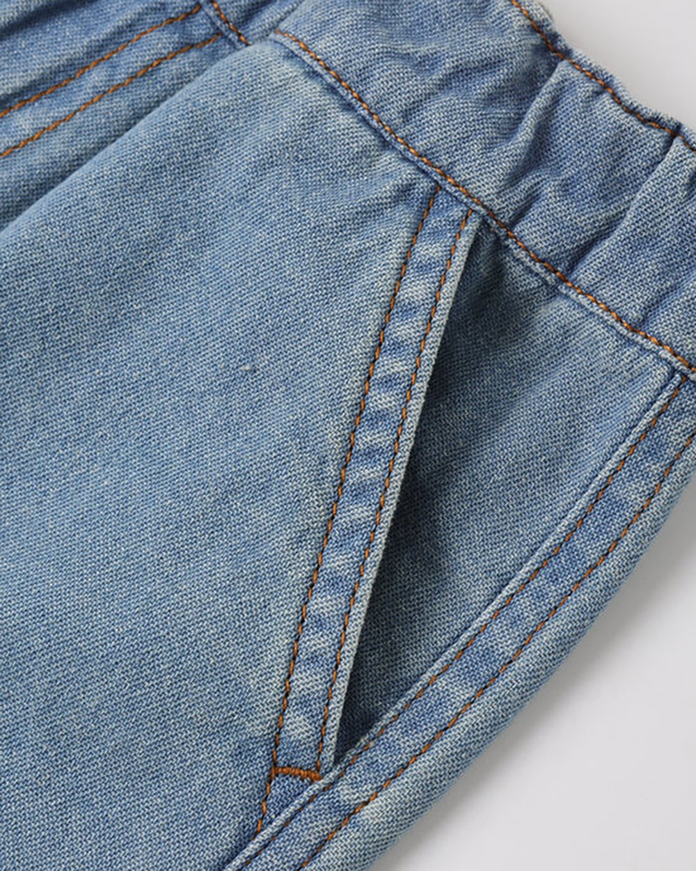 Rylee + Cru Dawson Short WashedBlue 4-5