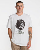RVCA EVOLUTION SS ANW-ANTIQUE WHITE L