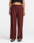 RVCA Florence Pant Madder Brown M