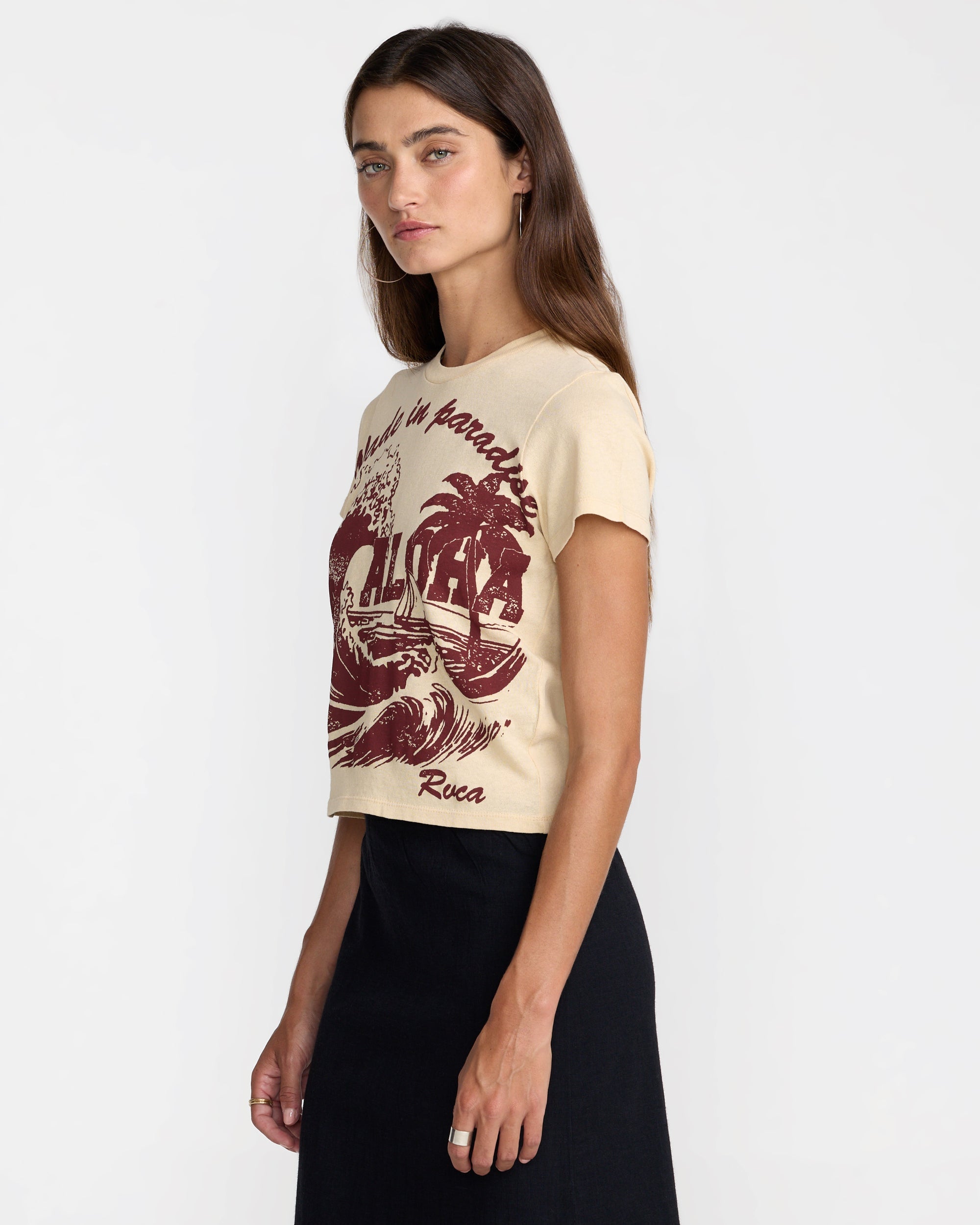 RVCA Made IN Paradise Light Tan M