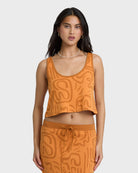 BILLABONG EMBERS KNIT TNK TNG-TANGERINE M