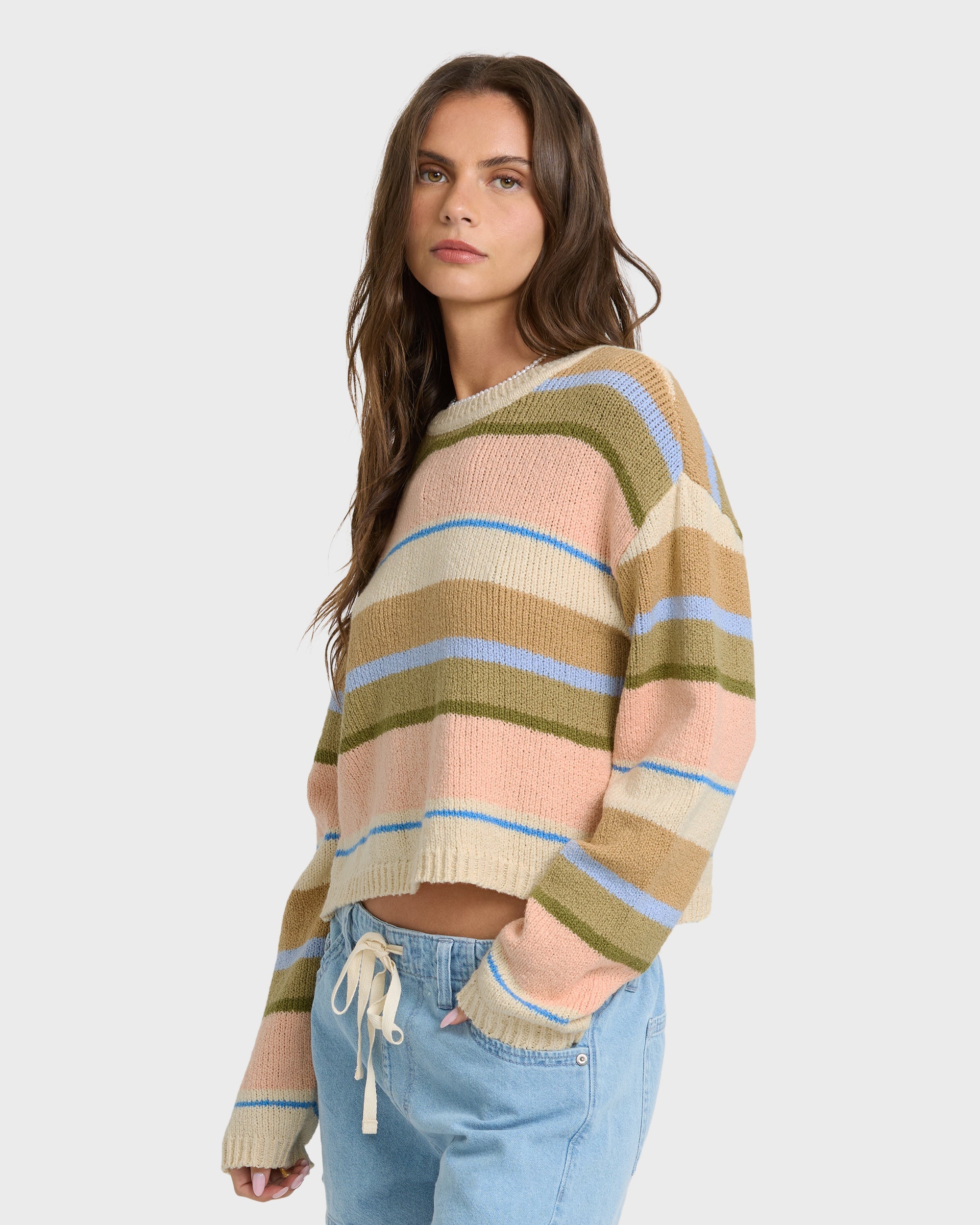BILLABONG BRIGHT SOL SWTR LPC1-LIGHT PEACH L