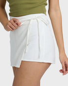 BILLABONG YOUR CRUSH SKORT SCS1-SALT CRYSTAL XS