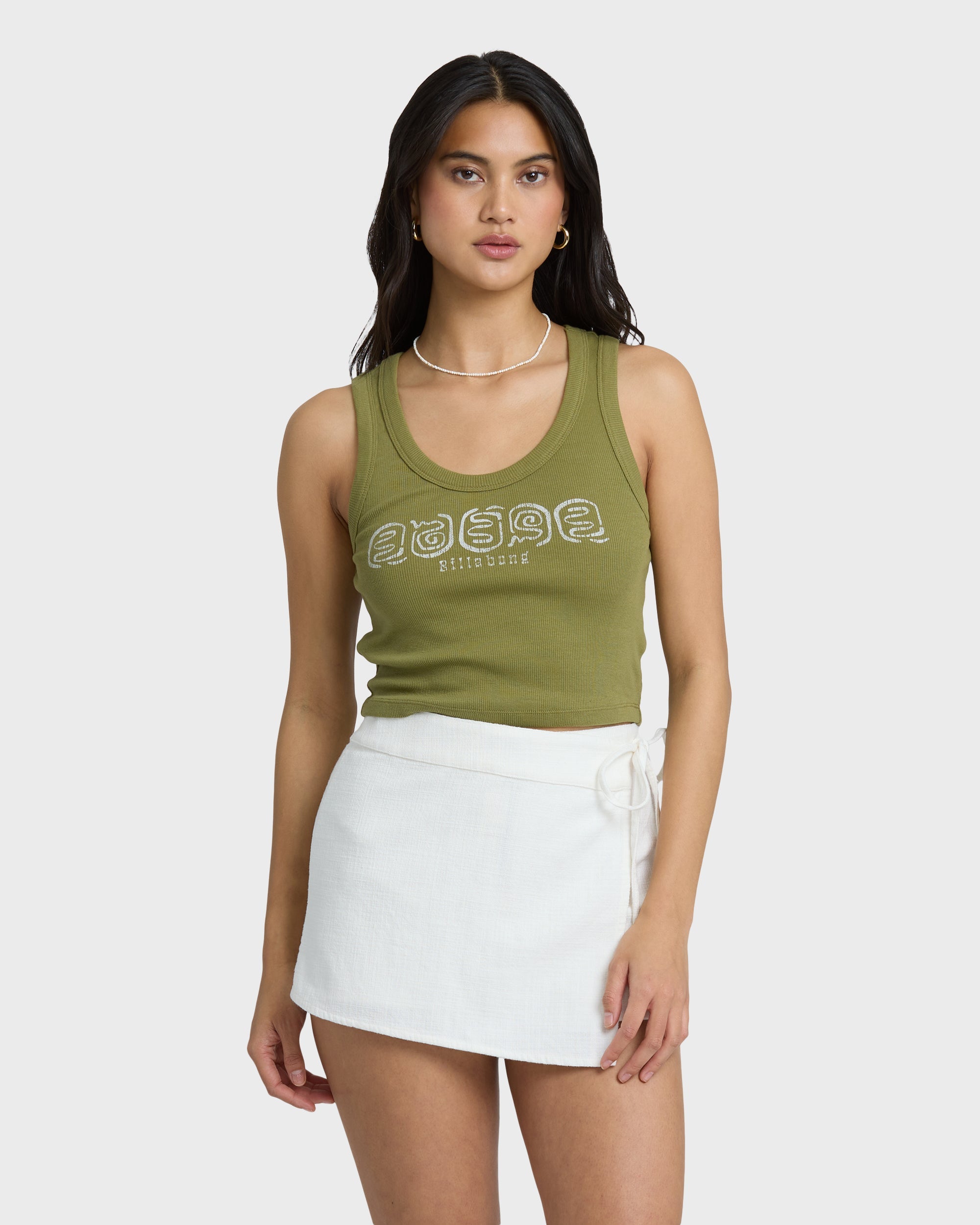 BILLABONG YOUR CRUSH SKORT SCS1-SALT CRYSTAL XS