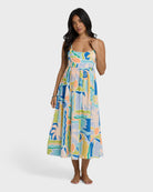 BILLABONG ISLAND LIFE MIDI DRS BLM-BLUE MULTI M
