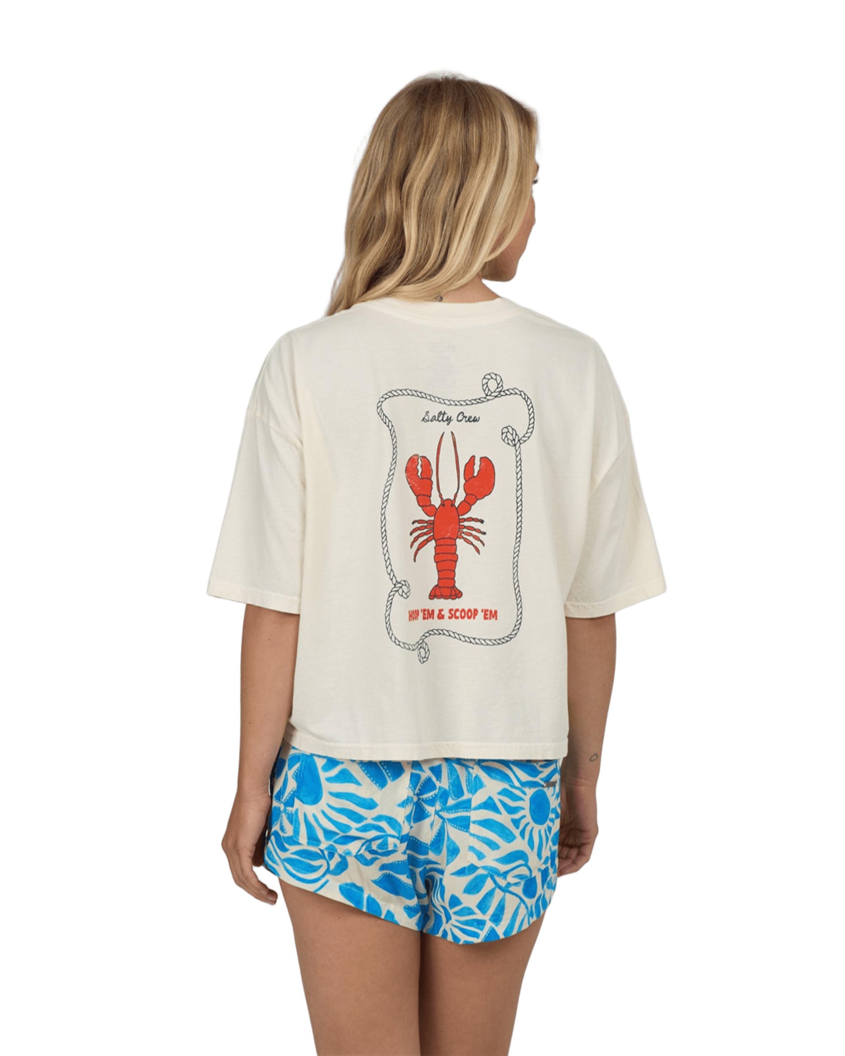SALTY CREW SHELLBRATE SKIMMER TEE OFF WHITE XL