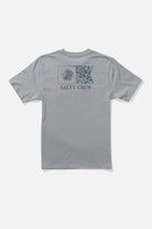 SALTY CREW FLAGSHIP SS TEE Quarry XXL