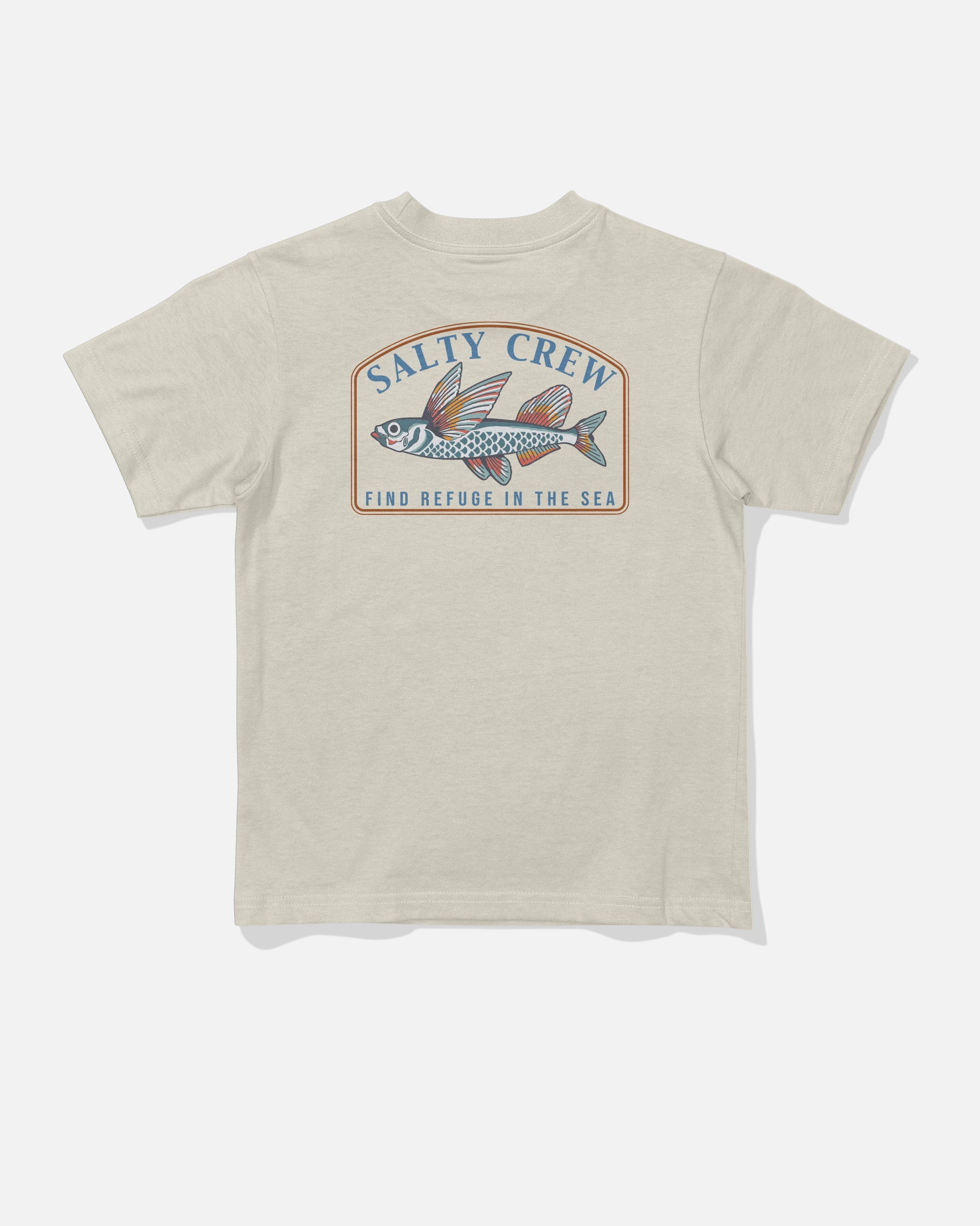 SALTY CREW FLY HOME TODDLER SS TEE Bone 2T