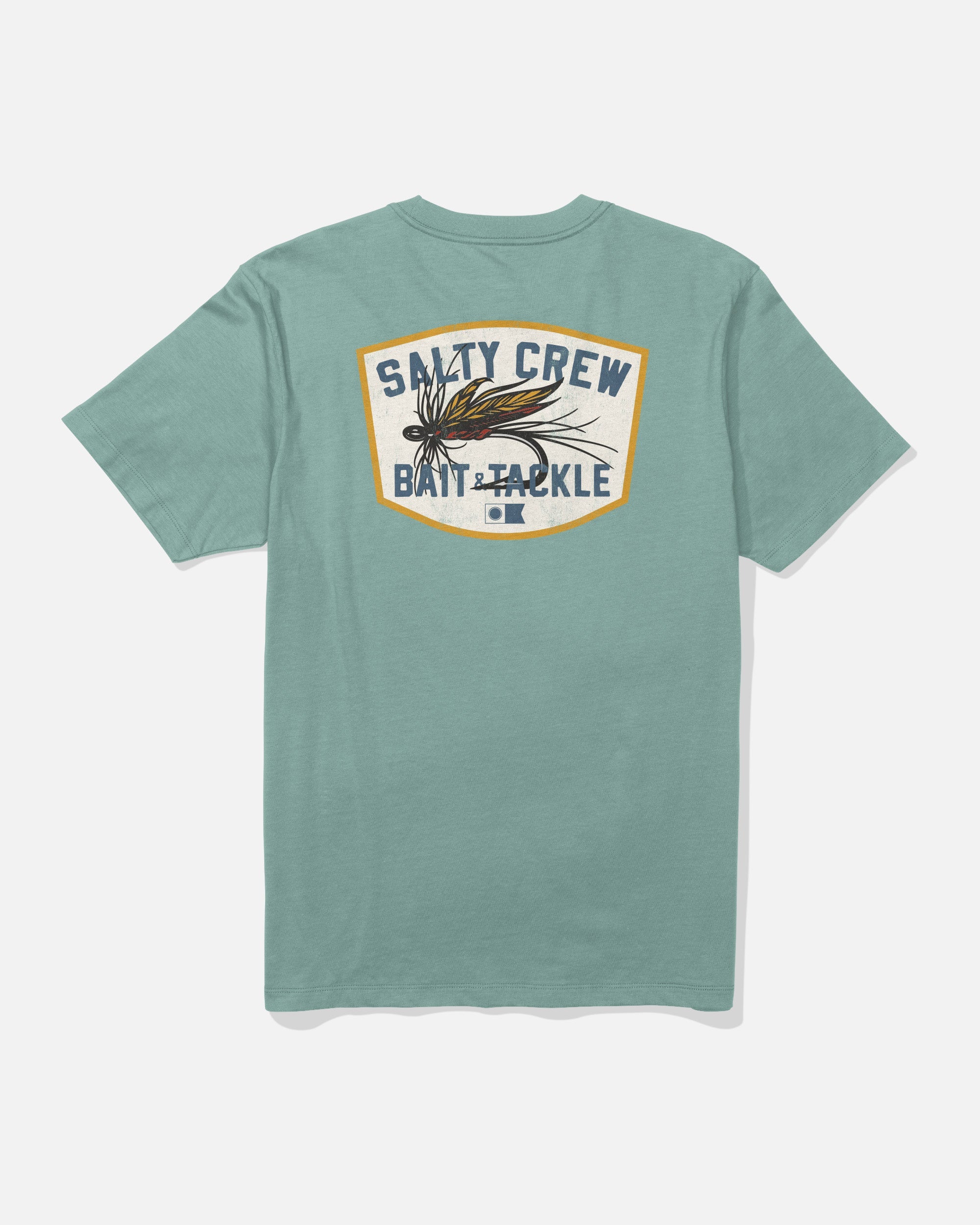 Salty Crew FISHING CO SS TEE - Shirt Mackerel L