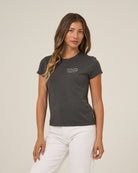 Salty Crew SHARK ANATOMY MODERN TEE - Shirt Charcoal M