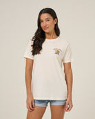 Salty Crew Beach Hut BF Tee OffWhite S